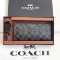 台灣美媽代購 COACH 蔻馳 包包 長夾 短夾 皮夾 中夾 短夾 錢包 拉鏈夾 對折錢夾卡夾 信用卡夾 時尚簡約長夾-規格圖10