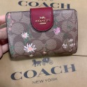 台灣美媽代購 COACH 蔻馳 包包 皮夾 中夾 短夾 拉鏈零錢包 素色真皮皮夾 卡夾 信用卡夾 多卡位皮夾 時尚真皮-規格圖11