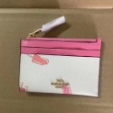 台灣美媽代購 COACH 蔻馳 卡夾 經典logo防刮皮卡夾 證件夾 零錢袋 卡包 素面 匙环卡包 零钱包 信用卡夾-規格圖11