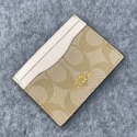 台灣美媽代購 COACH 蔻馳 卡夾 經典logo防刮皮卡夾 證件夾 零錢袋 卡包 素面 匙环卡包 零钱包 信用卡夾-規格圖11