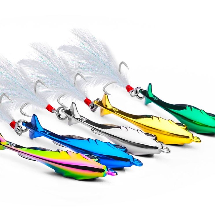 《懶人雜貨舖》弦月旋轉亮片 複合式旋轉亮片 路亞餌 顫泳 vib 遠投vib  翹嘴 鱸魚 路亞假餌-細節圖8