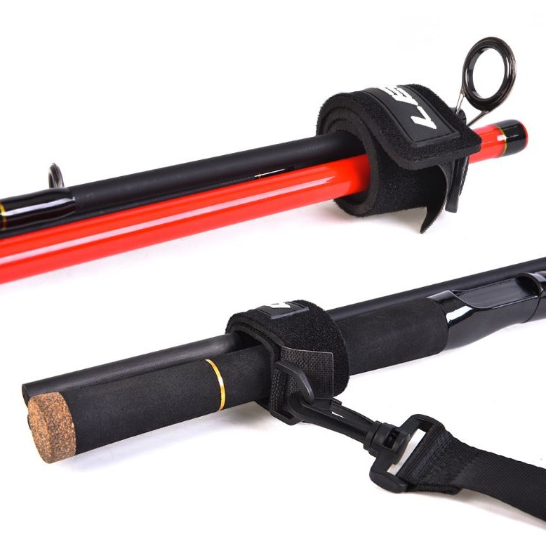 《懶人雜貨舖》肩竿束竿帶 路亞竿魚竿帶 竿袋 竿帶 多功能背帶 綁竿帶 路亞綁竿帶-細節圖5