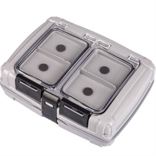 《懶人雜貨舖》防水磁吸配件收納盒 小配件盒 魚鉤盒 磯釣盒 配件收納盒 磁性收納盒 防水配件盒 零件盒-細節圖6