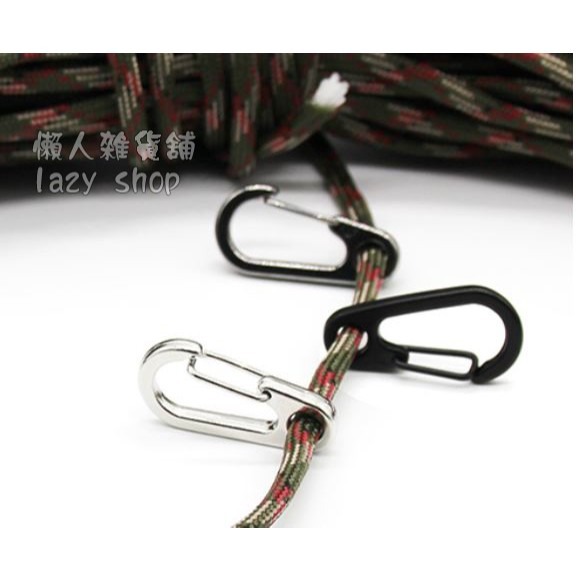 《懶人雜貨舖》簡潔 迷你彈簧掛扣 掛鉤 掛扣 鑰匙扣 彈簧扣-細節圖4
