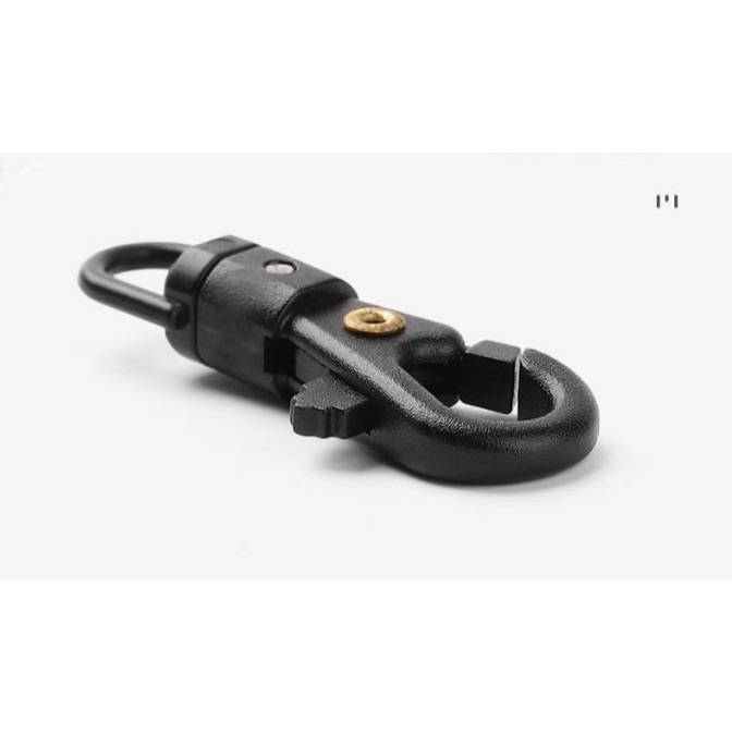 《懶人雜貨舖》可旋轉傘繩快勾 戰述戶外裝備 鑰匙扣 傘繩快勾 背包掛鉤 背包快扣 背包快鉤 迷你鉤-細節圖6