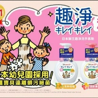 LION獅王趣淨洗手幕斯 補充包450ml/罐裝250ml-細節圖3