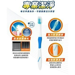 獅王晨醫生專業潔淨牙刷1入/4入(顏色隨機出貨)-細節圖4