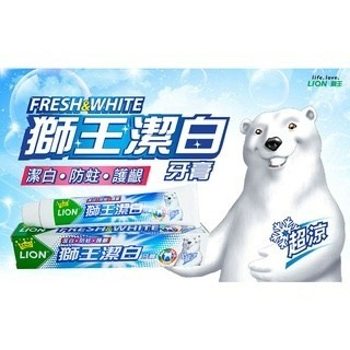 獅王潔白牙膏超涼200g-細節圖2