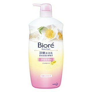 Biore淨嫩沐浴乳 淨亮保濕型‧山茶花香1000ml