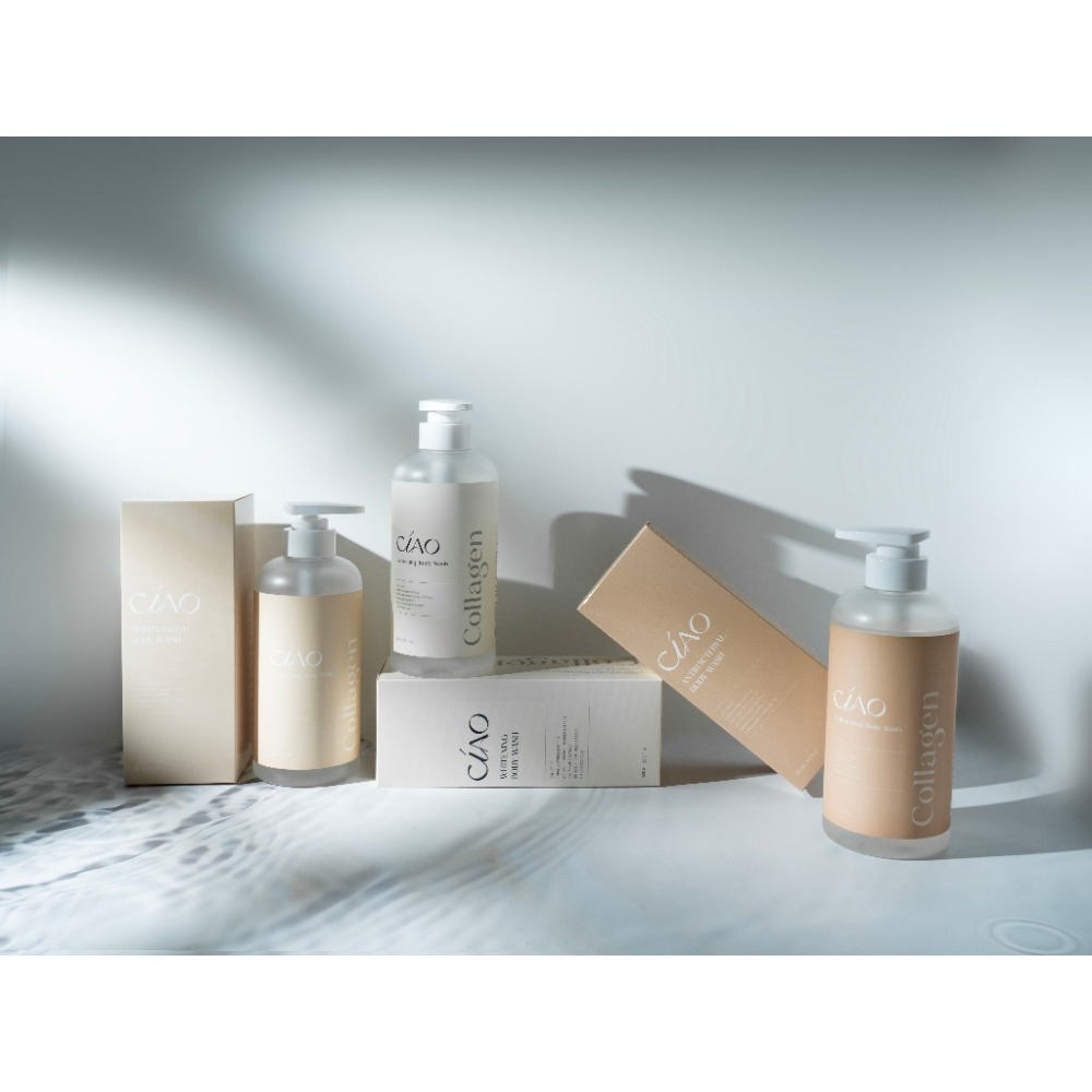 CIAO 日喬恩 膠原蛋白 沐浴乳 抗菌 | 美白 | 保濕 配方 500ML-細節圖2