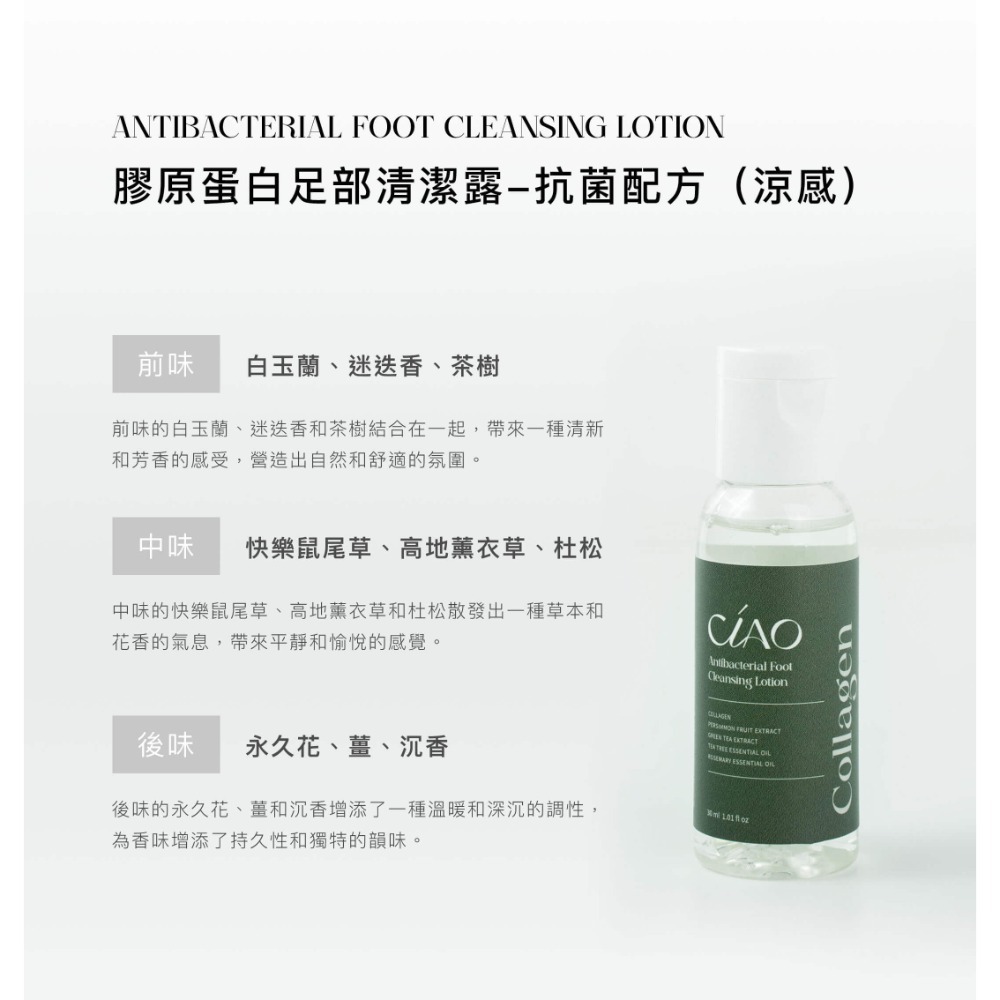 膠原蛋白 洗髮 沐浴 私密清潔 足部清潔｜旅行組 隨身瓶系列-細節圖9