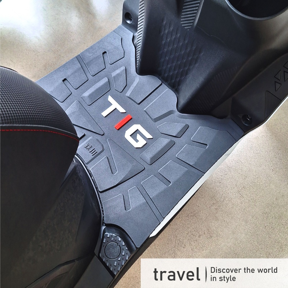 【現貨附發票🔥】鐵川 橡膠腳踏墊 TIG 機車腳踏墊 TIG170 機車踏墊 PGO TIG 腳踏墊 TIG 17-細節圖2