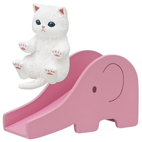 蛋蛋的優商 ￼現貨一套480$ 貓福珊迪溜滑梯喵   KITAN  扭蛋   轉蛋-細節圖6