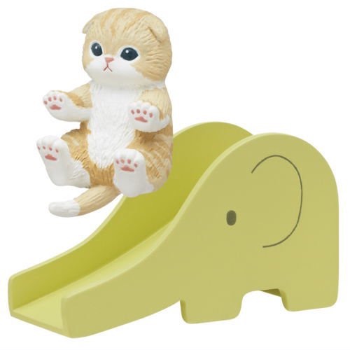 蛋蛋的優商 ￼現貨一套480$ 貓福珊迪溜滑梯喵   KITAN  扭蛋   轉蛋-細節圖7