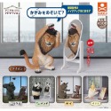 蛋蛋的優商 現貨一套300 梳妝照鏡的動物們 梳妝鏡前的動物們 朝隈俊男 照鏡子的動物們 STASTO 扭蛋 全五款-規格圖1