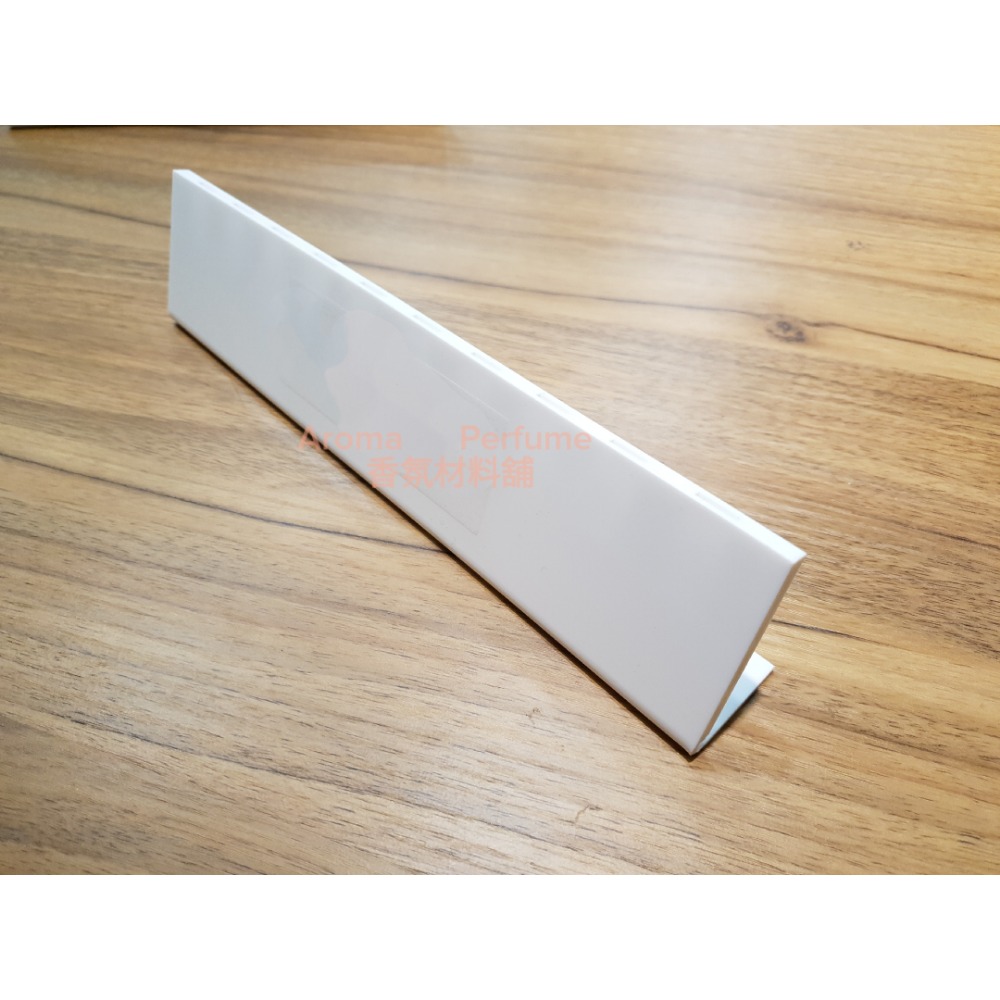 【Perfumer材料批發~台灣現貨】專業壓克力聞香紙架 10孔 試香架 聞香架 調香師專用款 無logo空白款-細節圖3