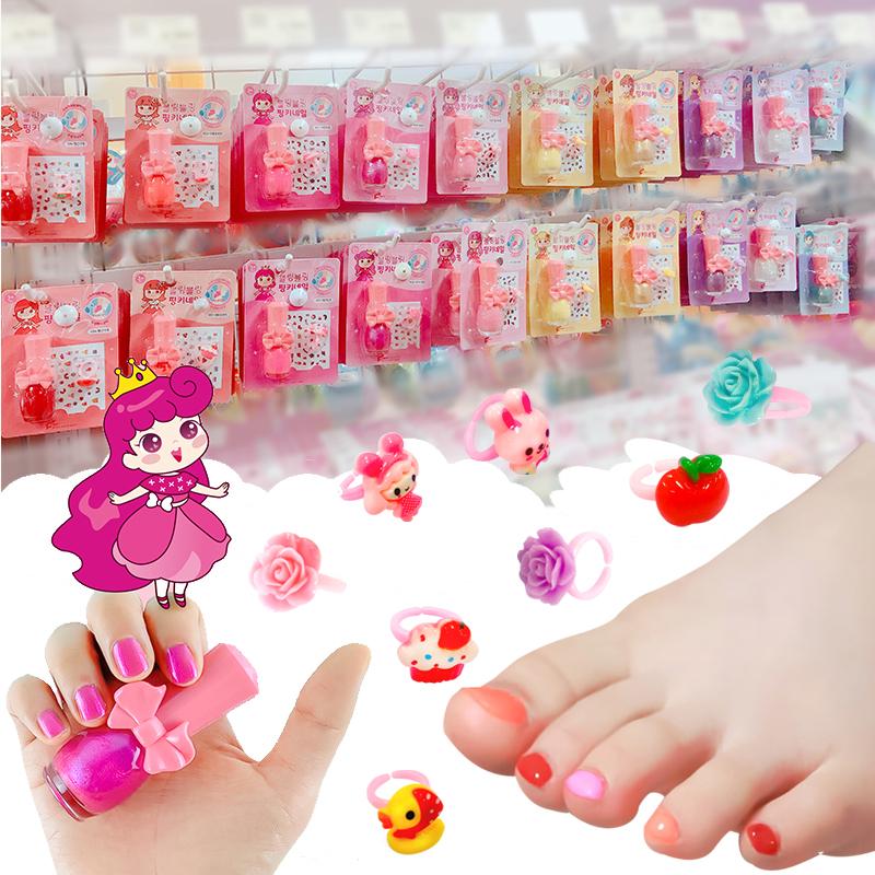 【韓國PINKY】 bling bling指甲油套裝組-03-亮紫色 韓國指甲油 可剝離 美甲  ‖呆豆省省購 現貨‖-細節圖5