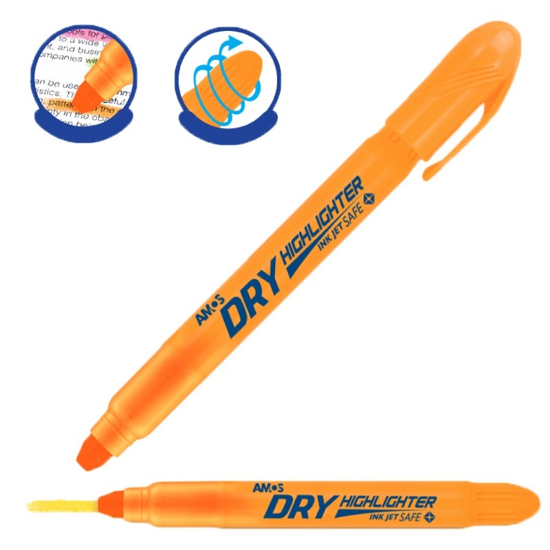 韓國AMOS 果凍螢光筆-基本色-細節圖3