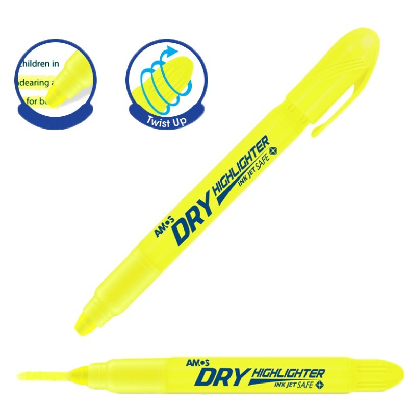 韓國AMOS 果凍螢光筆-基本色-細節圖5