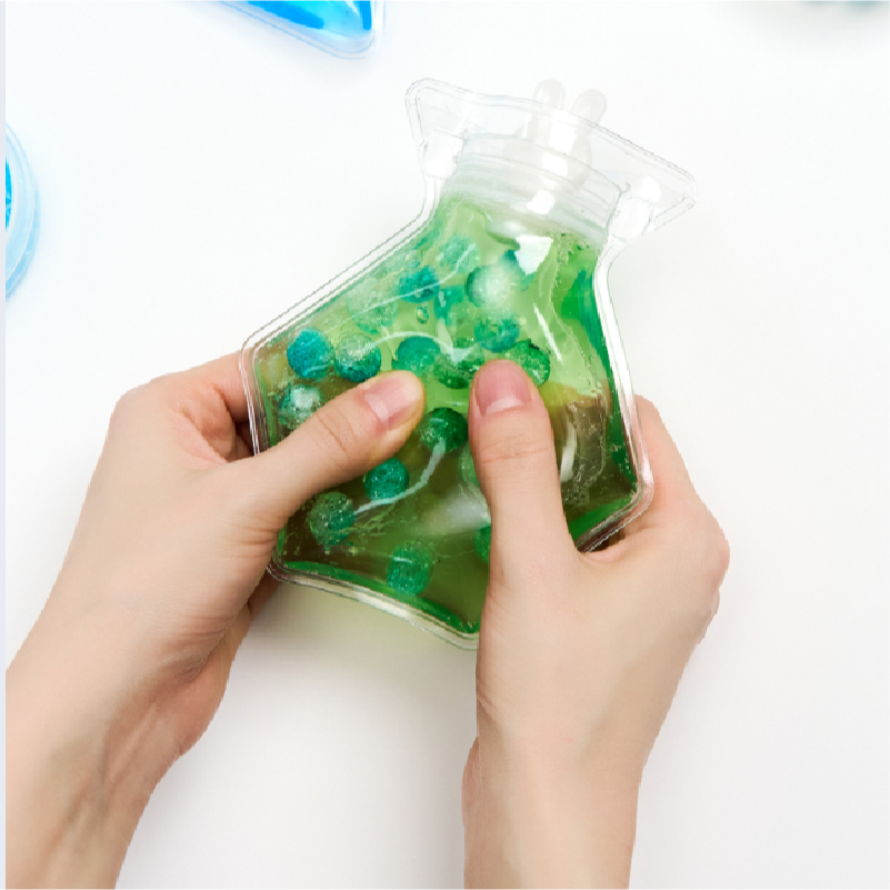 韓國AMOS 史萊姆造型捏捏球-五角綠-細節圖6