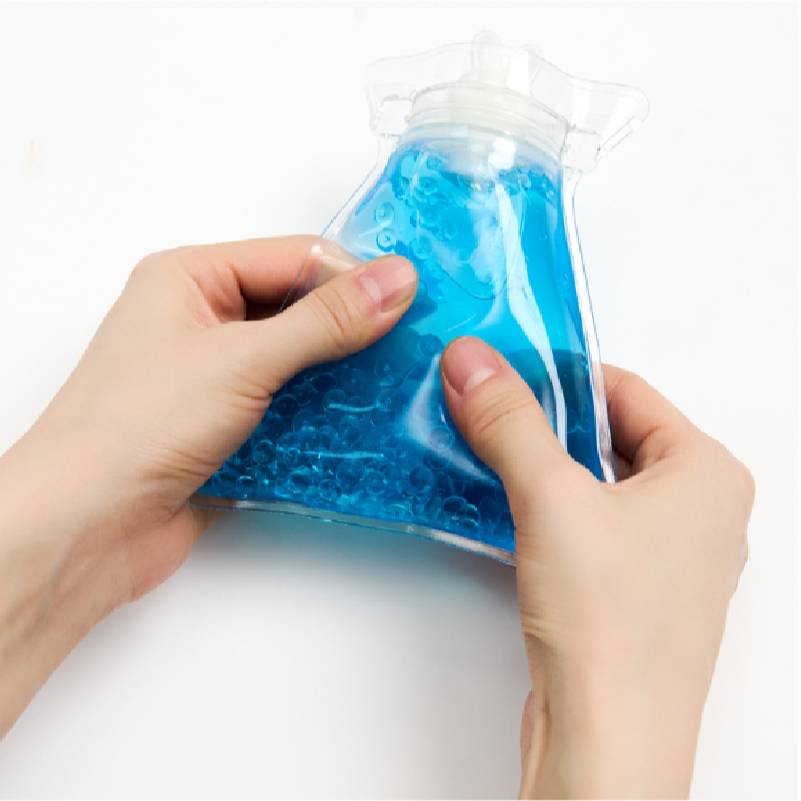 韓國AMOS 史萊姆造型捏捏球-三角藍-細節圖6