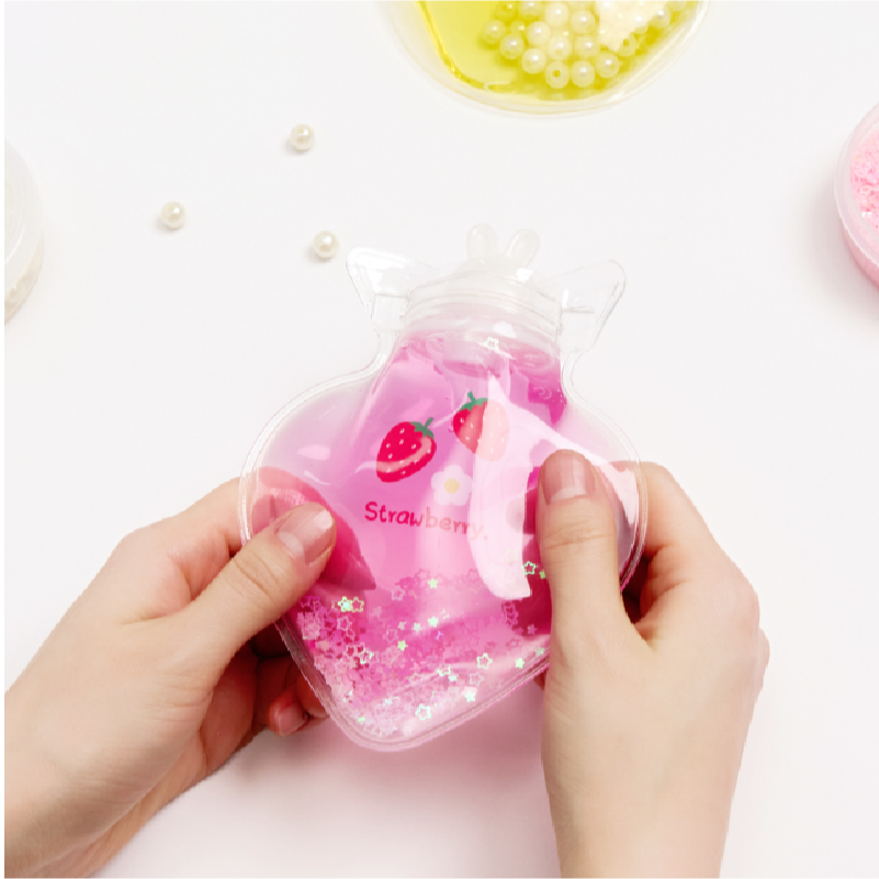 韓國AMOS 史萊姆造型捏捏球-三角藍-細節圖7