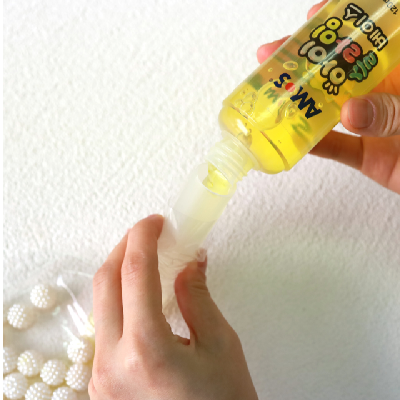 韓國AMOS 史萊姆創意捏捏球-水藍晶-細節圖8