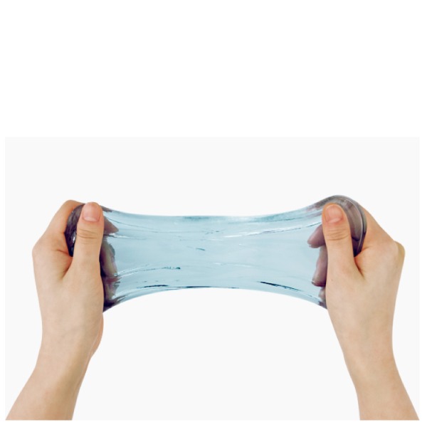 韓國AMOS 創意史萊姆-藍白亮珠款-細節圖10