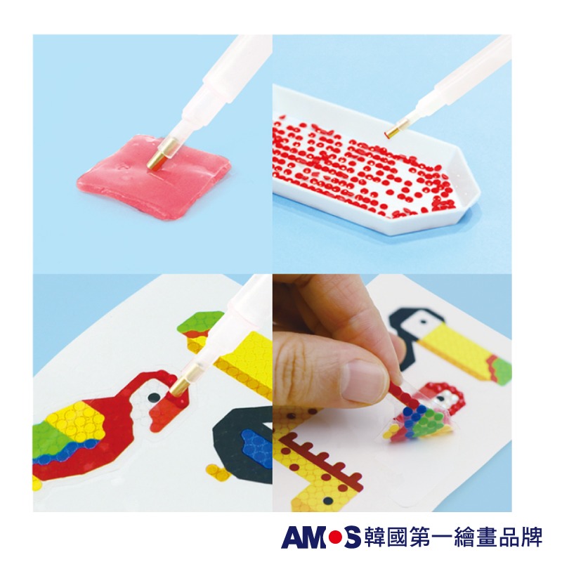 韓國AMOS創意貼鑽DIY-T款-細節圖4