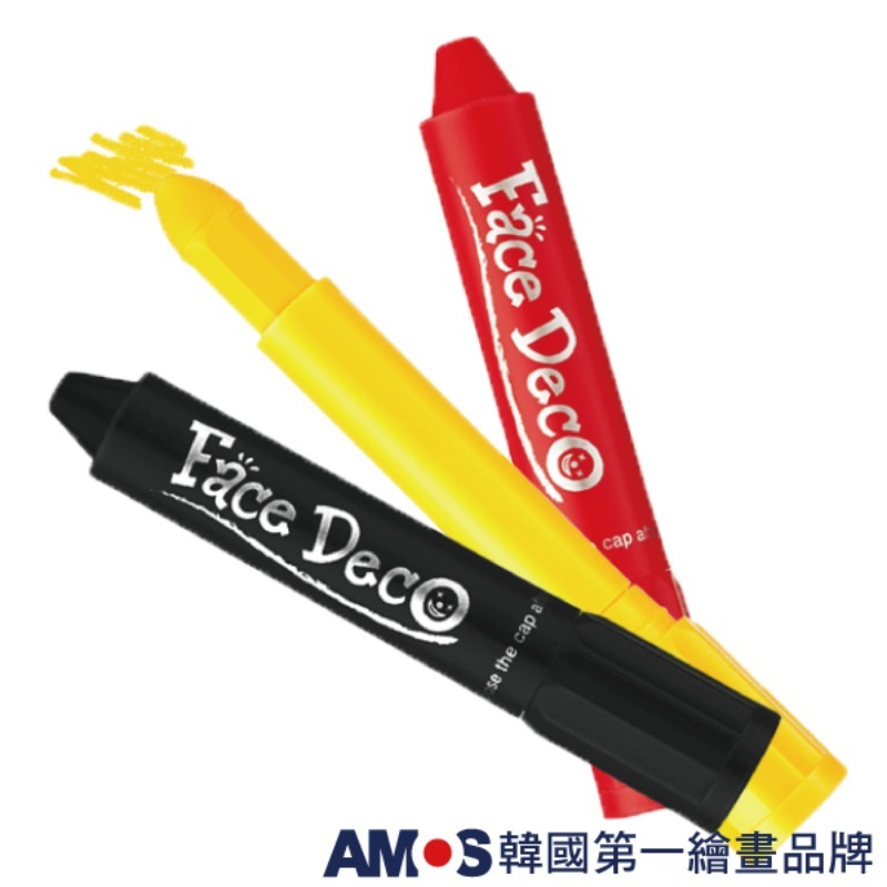 韓國AMOS 6色人體彩繪棒-塑膠盒-細節圖5