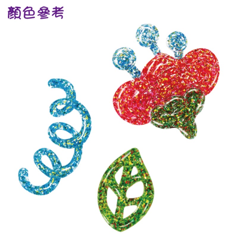 韓國AMOS 5色金絲膠-細節圖3