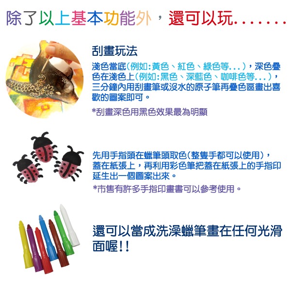 韓國AMOS 12色細款神奇水蠟筆-細節圖5