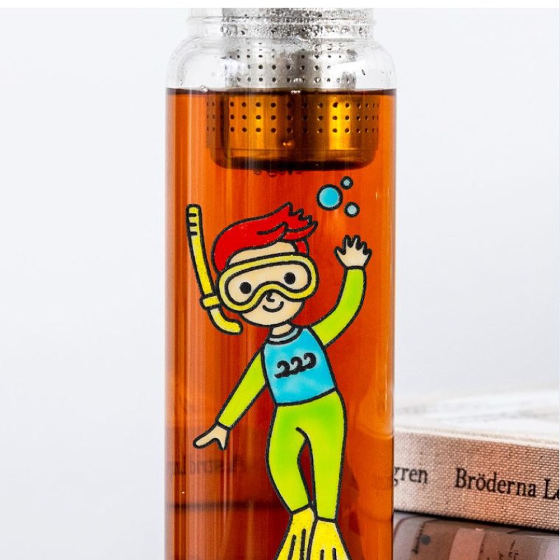 韓國AMOS 7色10.5ML海底世界玻璃彩繪創意組合(玻璃貼+模型版)-細節圖7