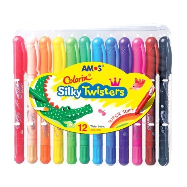 12色細款神奇水蠟筆