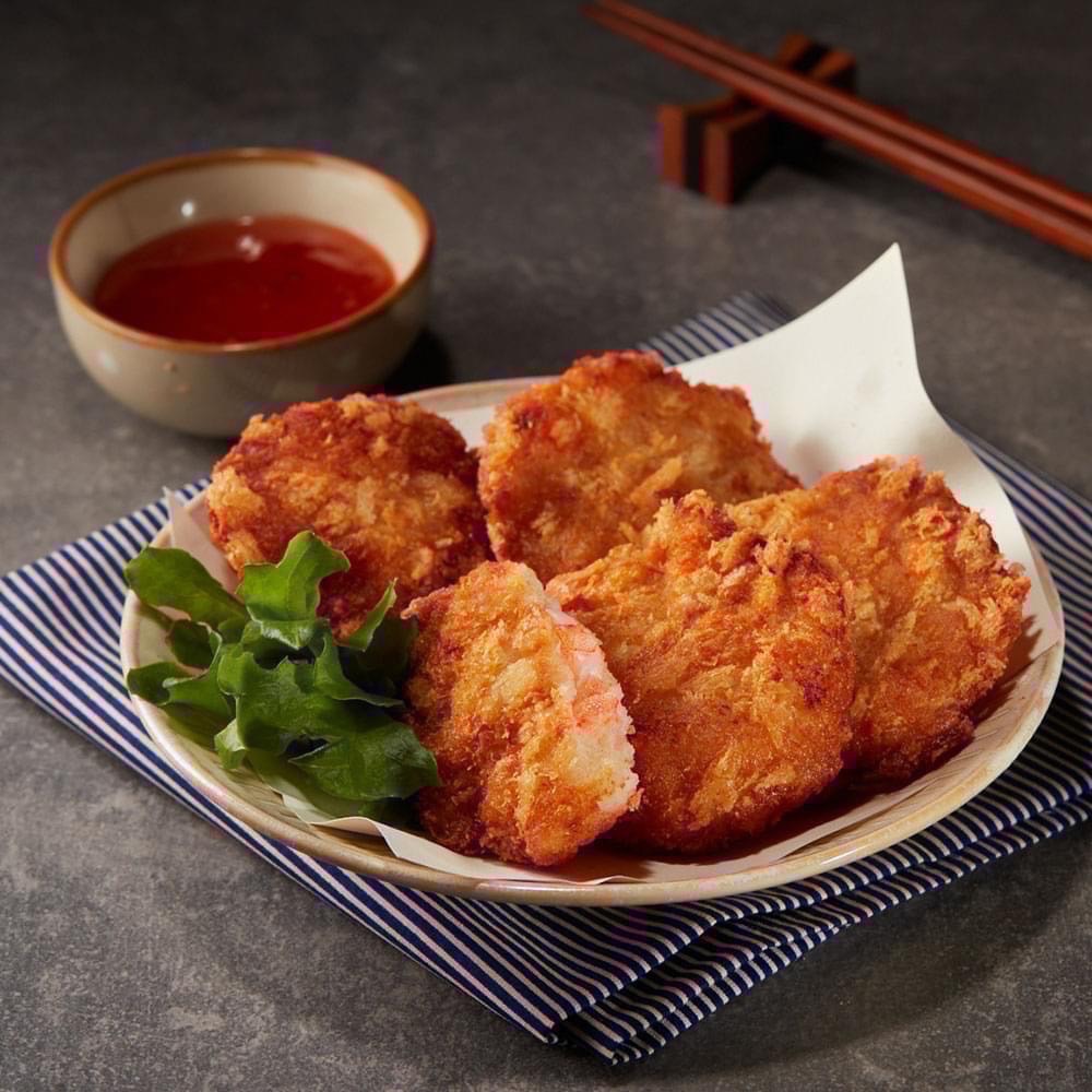 【現鮮水產】品元堂-藍鑽蝦排6片裝（270克/盒）-細節圖4