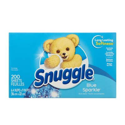 【Snuggle 熊寶貝】防靜電烘乾片/香衣片-原始香味(200片/盒)【5118】