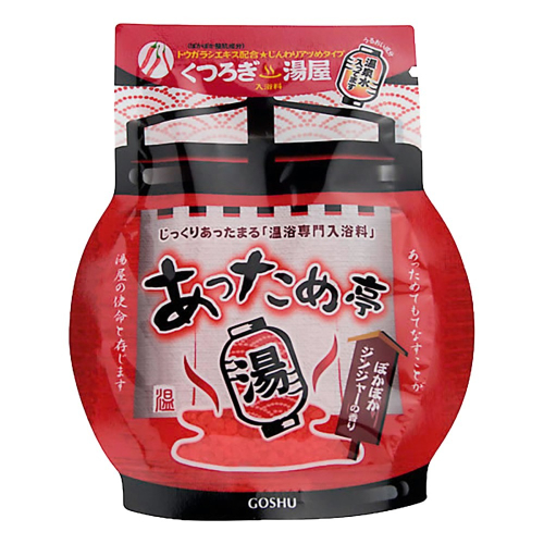 【GOSHU 五洲】湯屋入浴劑-唐辛子+生薑(50g)【2385】