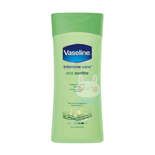 【Vaseline 凡士林】身體潤膚乳液-蘆薈精華(200ml)【8844】