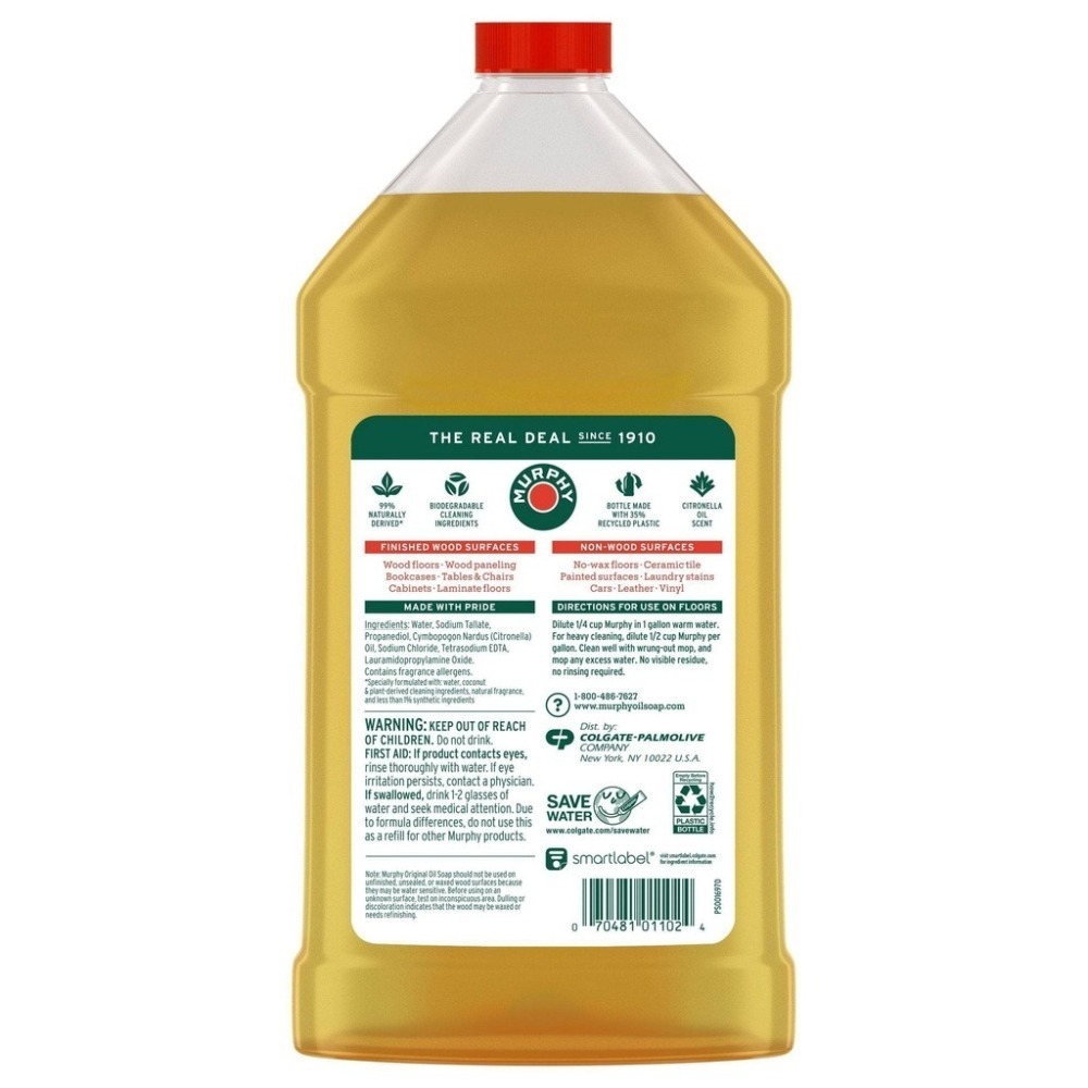 【MURPHY 墨菲】木質傢俱/地板清潔保養油-經典濃縮(946ml)【1102】-細節圖3