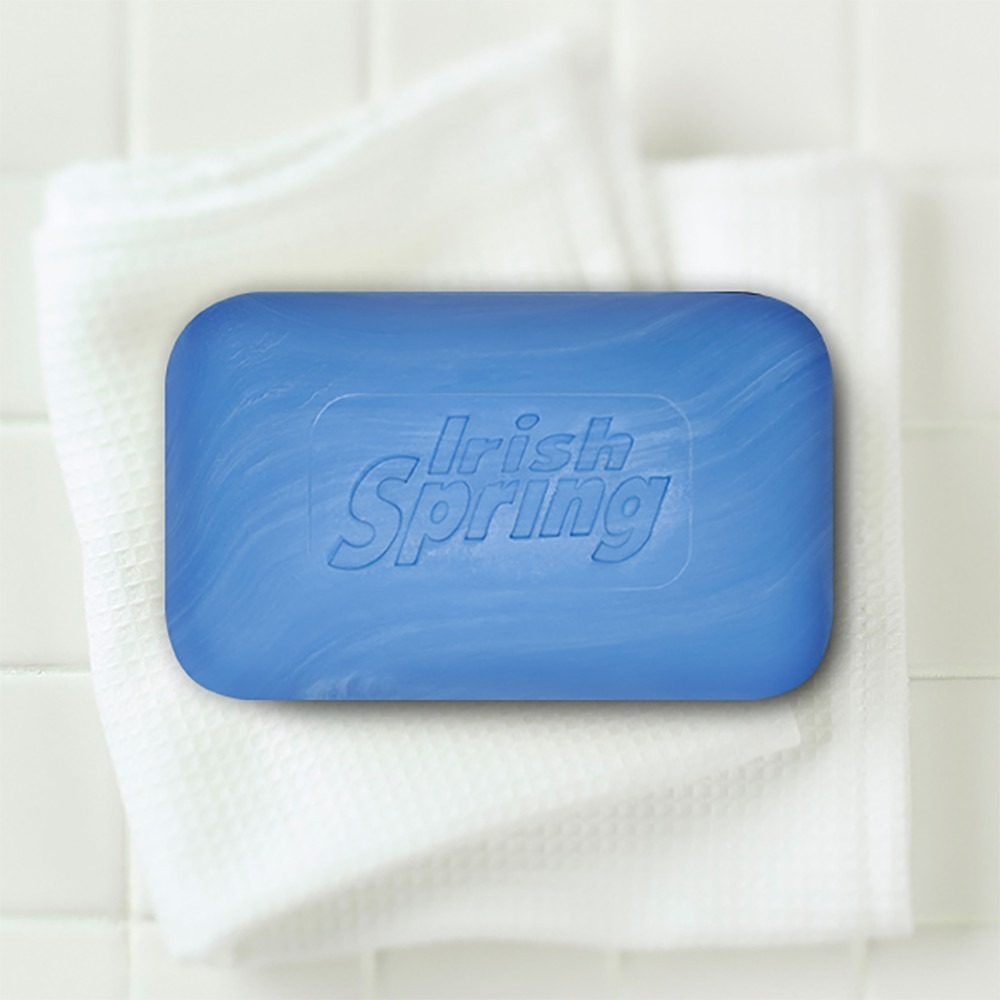 【Irish Spring】愛爾蘭清新體香皂-冰爽清涼(3.7oz/104.8g*3塊組)【1235】-細節圖2