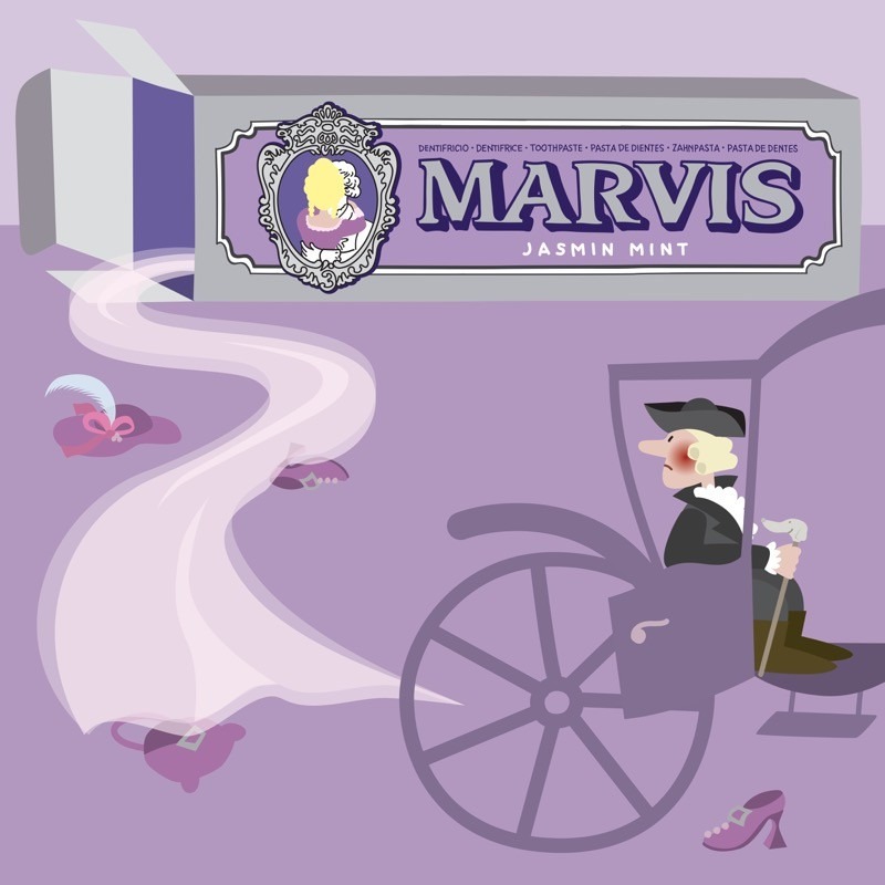 【MARVIS 瑪爾斯】薄荷牙膏-茉莉(85g)【5155】-細節圖3