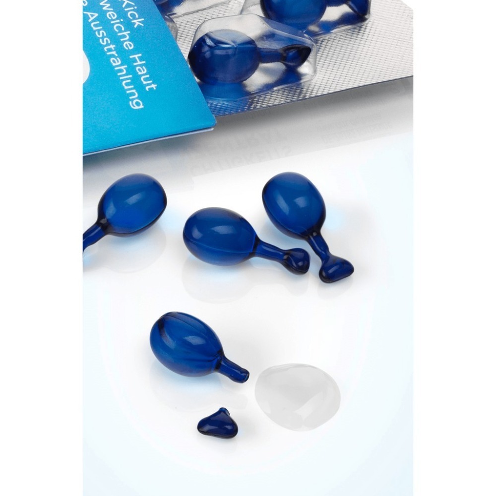 【Balea 芭樂雅】肌膚緊緻淡化細紋精華膠囊-海藻保濕(7顆/片/藍色)【5551】-細節圖3