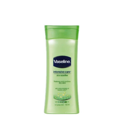 【Vaseline 凡士林】身體潤膚乳液-蘆薈精華(100ml)【3034】