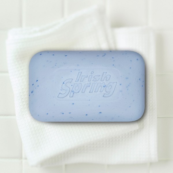 【Irish Spring】愛爾蘭清新體香皂-磨砂去角質(3.7oz/104.8g*3塊組)【4095】-細節圖2