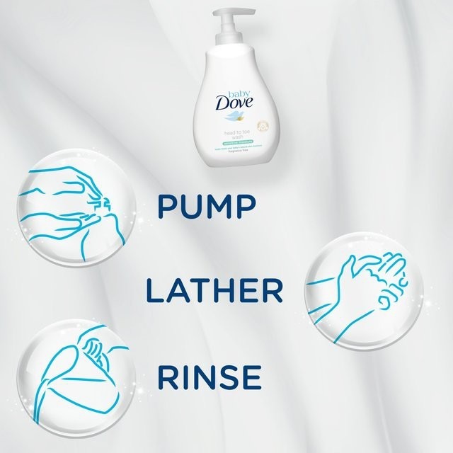 【Dove 多芬】低敏洗髮沐浴乳-無香配方(400ml)【6200】-細節圖2