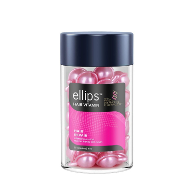 【ellips】深層角蛋白膠囊護髮油-染髮修護(每顆1ml/50顆)【7246】