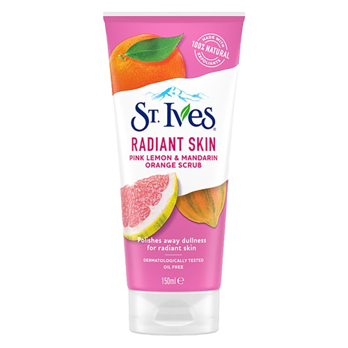 【ST. Ives 聖艾芙】磨砂洗面乳-粉檸檬+柑橘(150ml)【6067】