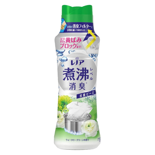 【P&G 寶僑】Lenor蘭諾 超消臭衣物芳香顆粒/香香豆-檸檬花香(420ml)【6423】