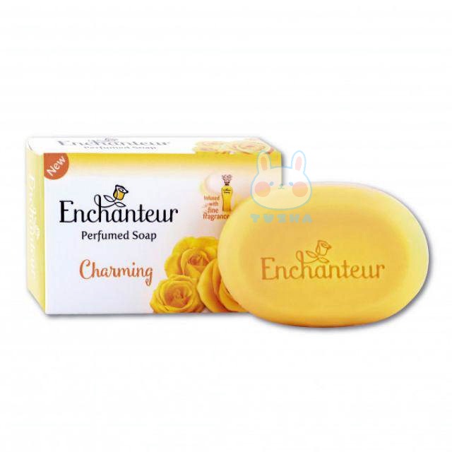 【Enchanteur 艾詩】黃玫瑰精油香皂4入組-魅力吸引(90g*4入組)【4354】-細節圖2