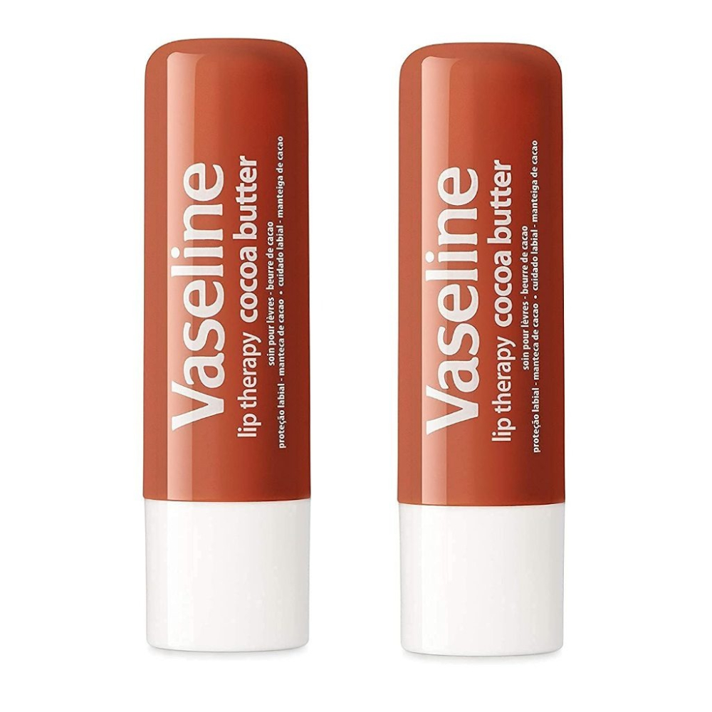 【Vaseline 凡士林】護唇膏-可可奶油/兩入組(0.16oz/4.8g*2)【0693】-細節圖2